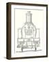 Rear of a Locomotive-null-Framed Premium Giclee Print