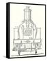 Rear of a Locomotive-null-Framed Stretched Canvas