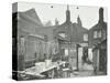 Rear of Houses Prior to Slum Clearance, Princess Road, Lambeth, London, 1914-null-Stretched Canvas