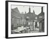 Rear of Houses Prior to Slum Clearance, Princess Road, Lambeth, London, 1914-null-Framed Photographic Print