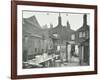 Rear of Houses Prior to Slum Clearance, Princess Road, Lambeth, London, 1914-null-Framed Photographic Print