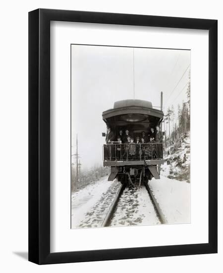 Rear of No. 16, Cle Elum Area, 1920-Asahel Curtis-Framed Giclee Print