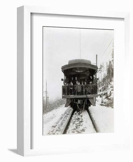 Rear of No. 16, Cle Elum Area, 1920-Asahel Curtis-Framed Giclee Print