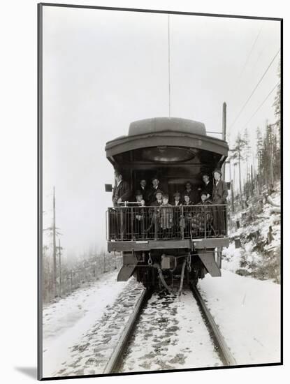 Rear of No. 16, Cle Elum Area, 1920-Asahel Curtis-Mounted Giclee Print