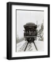 Rear of No. 16, Cle Elum Area, 1920-Asahel Curtis-Framed Premium Giclee Print