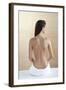 Rear View of a Beautiful Woman at Spa-stefanolunardi-Framed Photographic Print