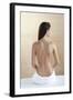 Rear View of a Beautiful Woman at Spa-stefanolunardi-Framed Photographic Print