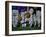 Rear View of a Little League Baseball Team Standing in a Row-null-Framed Premium Photographic Print