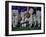 Rear View of a Little League Baseball Team Standing in a Row-null-Framed Photographic Print