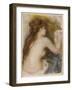 Rear View of a Nude Woman, C.1879-Pierre-Auguste Renoir-Framed Giclee Print