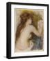 Rear View of a Nude Woman, C.1879-Pierre-Auguste Renoir-Framed Giclee Print