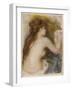 Rear View of a Nude Woman, C.1879-Pierre-Auguste Renoir-Framed Giclee Print