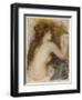 Rear View of a Nude Woman, C.1879-Pierre-Auguste Renoir-Framed Giclee Print