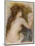 Rear View of a Nude Woman, C.1879-Pierre-Auguste Renoir-Mounted Giclee Print