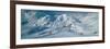 Rear View of a Person Skiing in Snow, St. Christoph, Austria-null-Framed Photographic Print