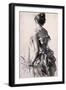 Rear View of a Woman; Ruckenansicht Einer Dame, 1888-Adolph Friedrich Erdmann von Menzel-Framed Giclee Print