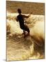 Rear View of a Young Man Wakeboarding-null-Mounted Photographic Print