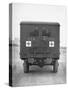 Rear View of Ambulance-George Strock-Stretched Canvas