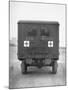 Rear View of Ambulance-George Strock-Mounted Photographic Print