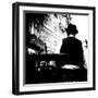 Rear View of Horse and Trap Driver-Rory Garforth-Framed Photographic Print