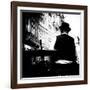 Rear View of Horse and Trap Driver-Rory Garforth-Framed Photographic Print