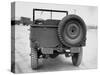 Rear View of Jeep-George Strock-Stretched Canvas