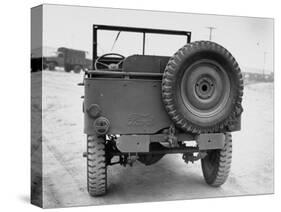 Rear View of Jeep-George Strock-Stretched Canvas