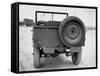 Rear View of Jeep-George Strock-Framed Stretched Canvas