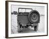 Rear View of Jeep-George Strock-Framed Photographic Print