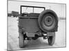 Rear View of Jeep-George Strock-Mounted Photographic Print