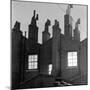 Rear View of Residential Victorian Buildings, Islington, London, c.1940-John Gay-Mounted Giclee Print