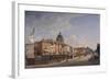 Rear View of the Houses at Schloßfreiheit, 1855-Johann Philipp Eduard Gaertner-Framed Giclee Print