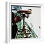 Rear View of the Seat of a Bicycle-null-Framed Photographic Print