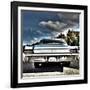 Rear View of Vintage Automobile in America-Salvatore Elia-Framed Photographic Print