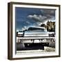 Rear View of Vintage Automobile in America-Salvatore Elia-Framed Photographic Print