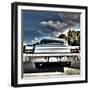 Rear View of Vintage Automobile in America-Salvatore Elia-Framed Photographic Print