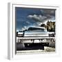 Rear View of Vintage Automobile in America-Salvatore Elia-Framed Photographic Print