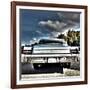 Rear View of Vintage Automobile in America-Salvatore Elia-Framed Photographic Print