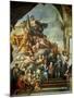 Rear Wall Painting of the Upper Hall Glorifying George I (1660-1727) and the House of Hanover,…-Sir James Thornhill-Mounted Giclee Print