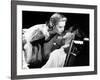 REAR WINDOW, 1954 directed by ALFRED HITCHCOCK Grace Kelly and James Stewart (b/w photo)-null-Framed Photo