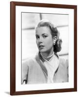 REAR WINDOW, 1954 directed by ALFRED HITCHCOCK Grace Kelly (b/w photo)-null-Framed Photo