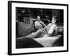 REAR WINDOW, 1954 directed byALFRED HITCHCOCK James Stewart and Grace Kelly (b/w photo)-null-Framed Photo