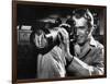 REAR WINDOW, 1954 directed byALFRED HITCHCOCK James Stewart (b/w photo)-null-Framed Photo