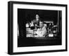 REAR WINDOW, 1954 directed byALFRED HITCHCOCK Thelma Ritter and James Stewart (b/w photo)-null-Framed Photo