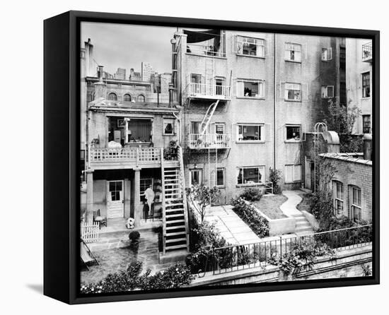 Rear Window, 1954-null-Framed Stretched Canvas