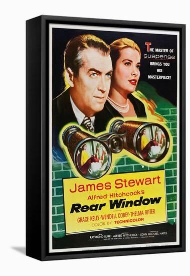 Rear Window, 1954-null-Framed Stretched Canvas