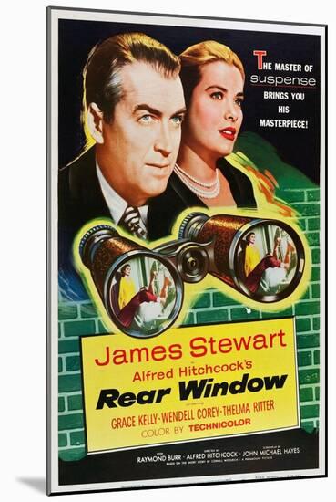 Rear Window, 1954-null-Mounted Giclee Print