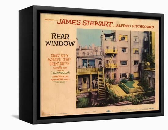 Rear Window, 1954-null-Framed Stretched Canvas