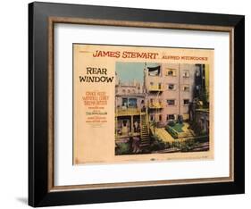 Rear Window, 1954-null-Framed Art Print