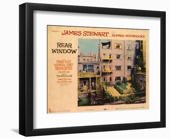 Rear Window, 1954-null-Framed Art Print